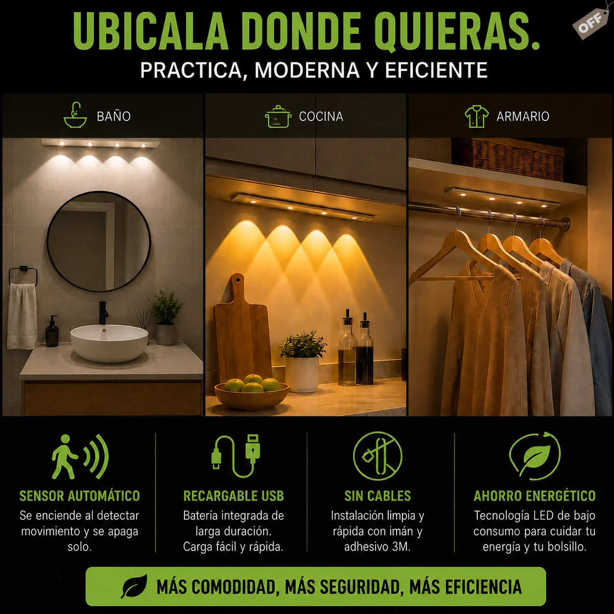 Luz LED Inteligente | Más Comodidad y Seguridad