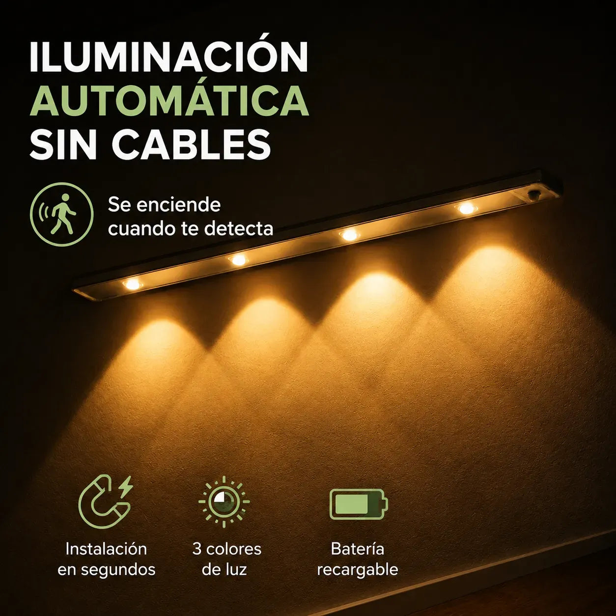 Luz LED Inteligente | Más Comodidad y Seguridad